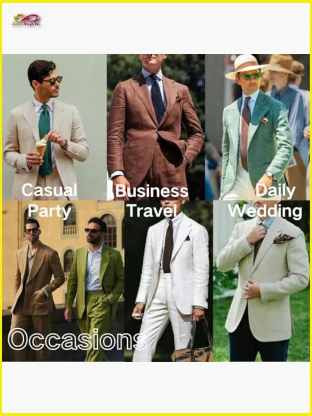 Linen Suit Set Classic Fit Peak Lapel Blazer Pants Summer Wedding Elegant